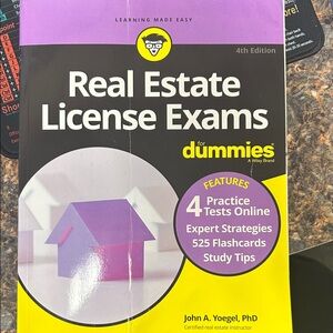 Real Estate License Exams for Dummies Book
